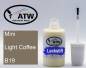 Preview: Mini, Light Coffee, B19: 20ml Lackstift, von ATW Autoteile West.